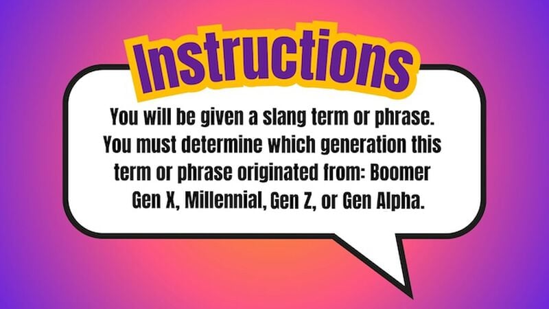 Generational Dictionary Vol. 3